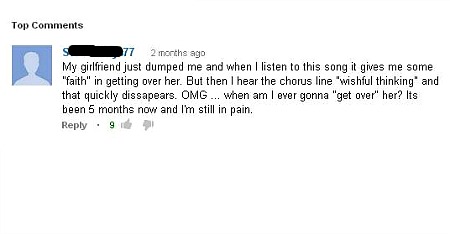 I just can't get over her! 