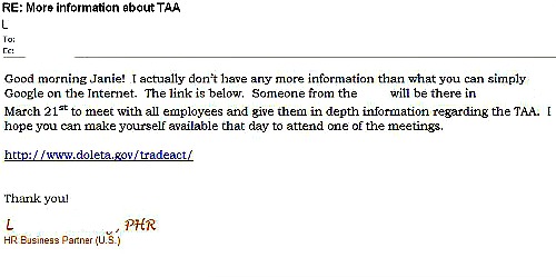 Ahhh, Google, of course.