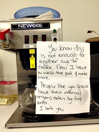 I'm looking for you, co-worker who does this