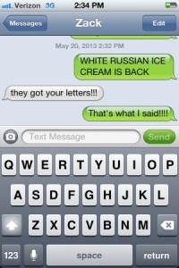 white russian thank god