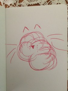 scientific illustration of cat tumbleweeds