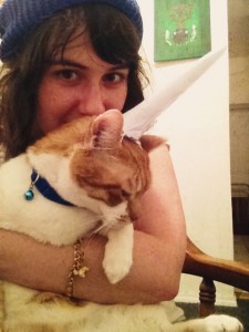 this isn't the face of a cat loving it