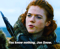 you know nothing jon snow